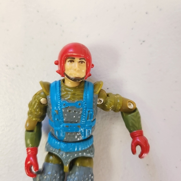 1987 FAST DRAW V1 TOY FIGURE VINTAGE GI JOE HASBRO COBRA - Picture 2 of 4